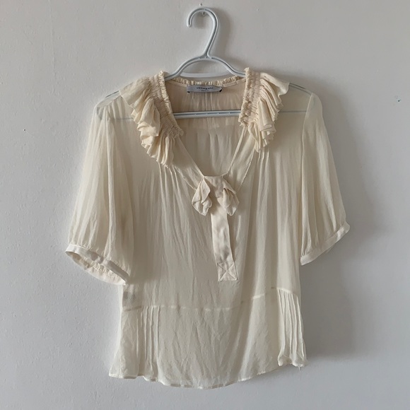 Viktor & Rolf Blouse size 42 💯 silk
